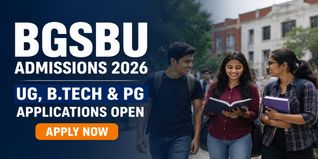 BGSBU Begins Admission For Session 2026-27; Check Complete Schedule Here